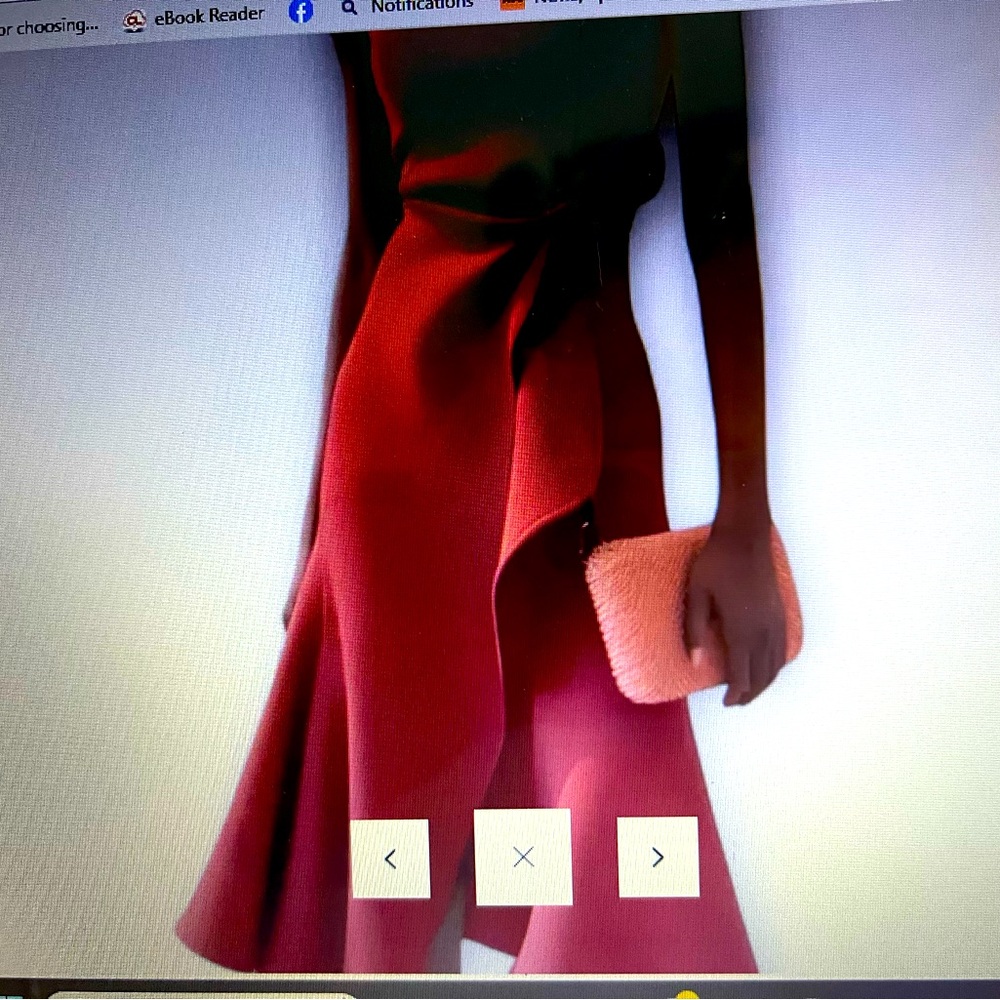 Chic Asymmetrical Red Dress
